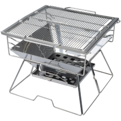 Stainless Steel Firepit And BBQ