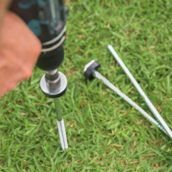 Flat Top Drillable Tent Peg -Snowys Shop 1253438 flat top drillable tent peg