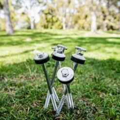 Short Flat Top Drillable Tent Peg 13 Short Flat Top Drillable Tent Peg -Snowys Shop 1253447 short flat top drillable tent peg