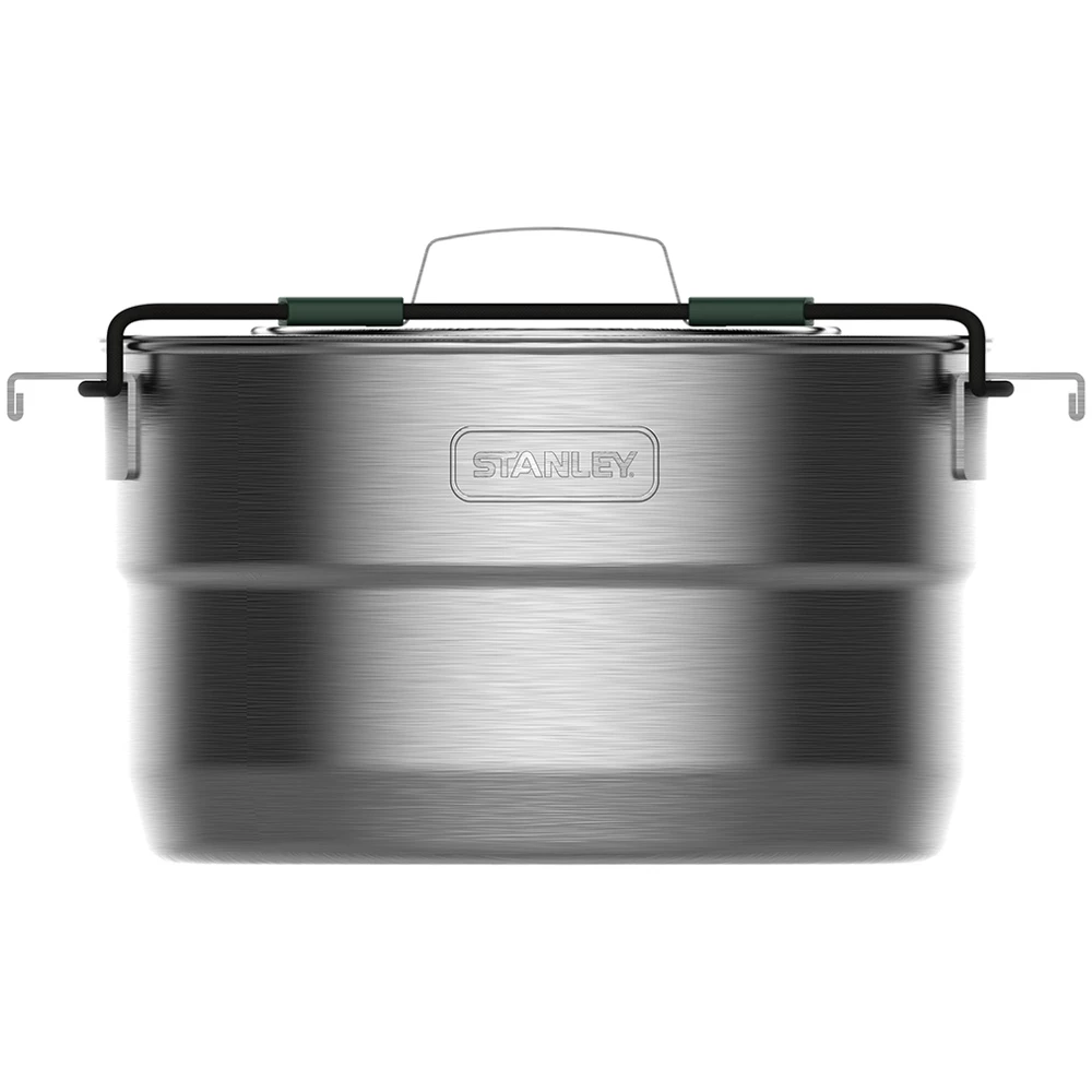 Stanley Base Camp Stainless Steel Cook Set For Four − 21 Pce 4 Stanley Base Camp Stainless Steel Cook Set For Four − 21 Pce - Image 2