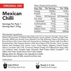 Plant−Based Mexican Chilli − ORIGINAL 600 V8.0 -Snowys Shop 1254626 plant based mexican chilli original 600 v80