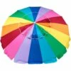 Rainbow 240cm Beach Umbrella