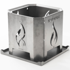 Supa Cube Stainless Steel Fire Pit -Snowys Shop 1258077 supa cube stainless steel fire pit