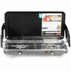 2 Burner Deluxe Wide Camp Stove -Snowys Shop 1258845 2 burner deluxe wide camp stove
