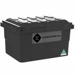 Heavy Duty Plastic Storage Box 55L -Snowys Shop 1259894 heavy duty plastic storage box 55l charcoal