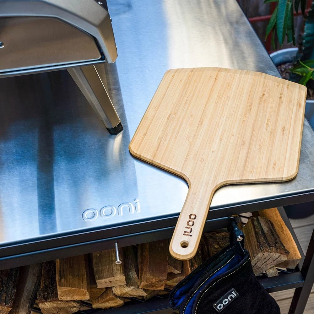 Ooni Bamboo Pizza Peel & Serving Board 4 Ooni Bamboo Pizza Peel & Serving Board - Image 2