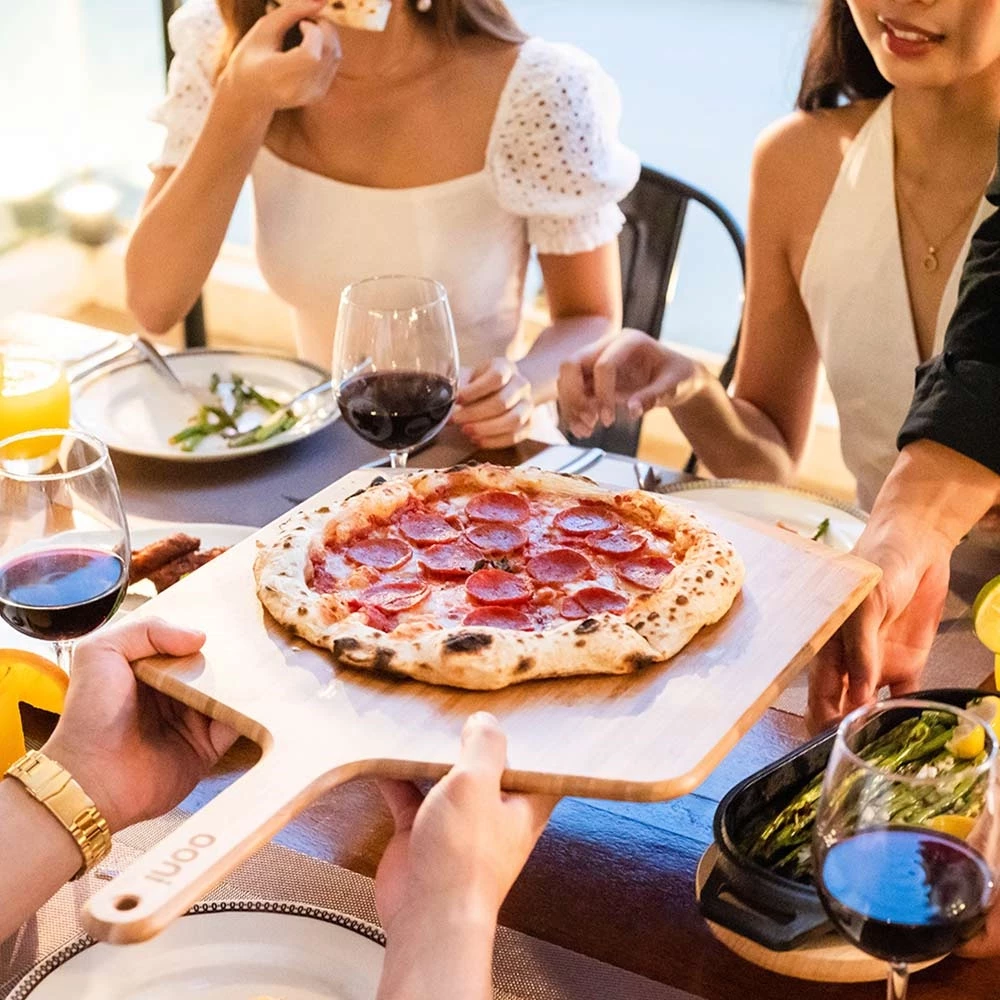 Ooni Bamboo Pizza Peel & Serving Board 7 Ooni Bamboo Pizza Peel & Serving Board - Image 5