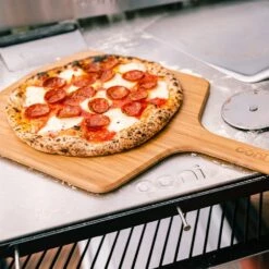 Ooni Bamboo Pizza Peel & Serving Board 15 Ooni Bamboo Pizza Peel & Serving Board -Snowys Shop 1259969 bamboo pizza peel serving board