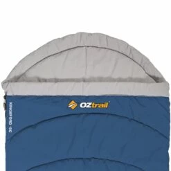 OZtrail Kingsford Hooded Sleeping Bag 5°C -Snowys Shop 1260797 kingsford hooded sleeping bag 5c
