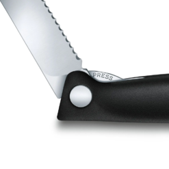 Victorinox Swiss Classic Foldable Paring Knife -Snowys Shop 1261075 swiss classic foldable paring knife black