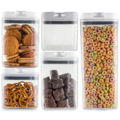 Avanti Flip Top Storage Container Set − 5 Piece