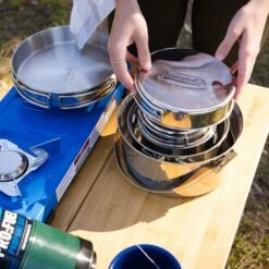 Stainless Steel Pot 6−Piece Set -Snowys Shop 1266545 6 piece ss pot set