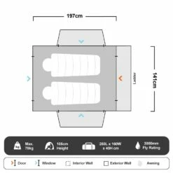 Yowie ABS Hard Shell Rooftop Tent -Snowys Shop 1266838
