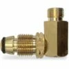 POL To 3/8" BSP Right Angle Gas Cylinder Adapter
