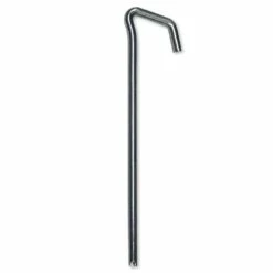 Key−Head Galvanized Steel Tent Peg 6.3mm X 225 Mm