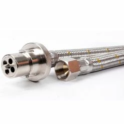 Companion Bayonet To 3/8” SAE Low−Pressure Gas Hose