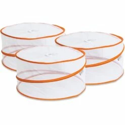Compact Food Covers − 3 Pack