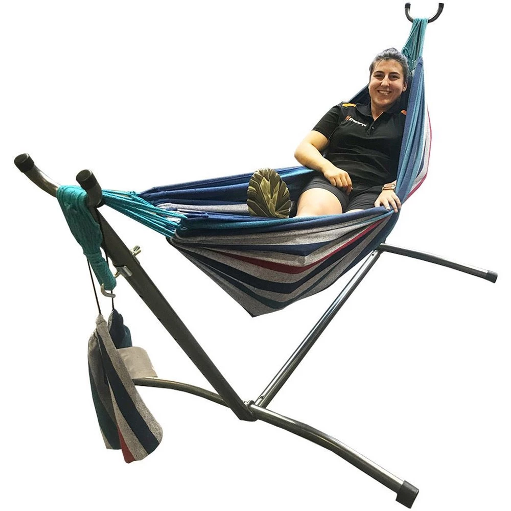 OZtrail Anywhere Hammock Double & Frame 4 OZtrail Anywhere Hammock Double & Frame - Image 2