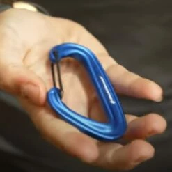 Black Diamond MiniWire Carabiner -Snowys Shop 1274422 miniwire carabiner blue