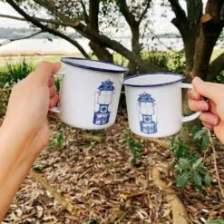 Coleman Enamel Mug 350ml -Snowys Shop 1275141 enamel mug 350ml