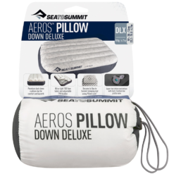 Sea To Summit Aeros Down Pillow Deluxe -Snowys Shop 1275838 aeros down pillow deluxe grey