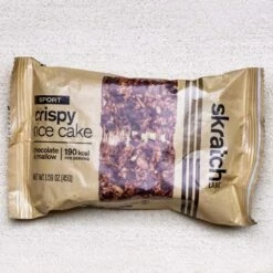 Skratch Labs Crispy Rice Cake Chocolate & Mallow -Snowys Shop 1275972 sport crispy rice cake 45g chocolate mallow