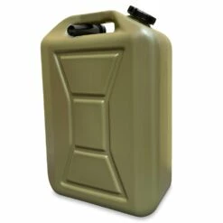 Plastic Water Jerry Can With Pourer 20L Green