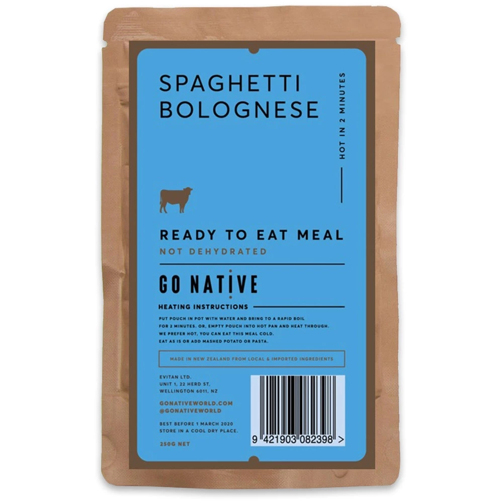 Spaghetti Bolognese 250g 3 Spaghetti Bolognese 250g