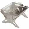 Collapsible BBQ & Firepit With Grill -Snowys Shop 1278725 collapsible fire pit grill